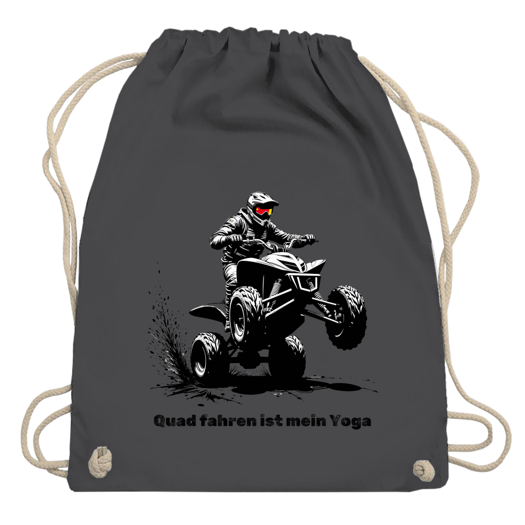 Turnbeutel Quad fahren ist mein Yoga