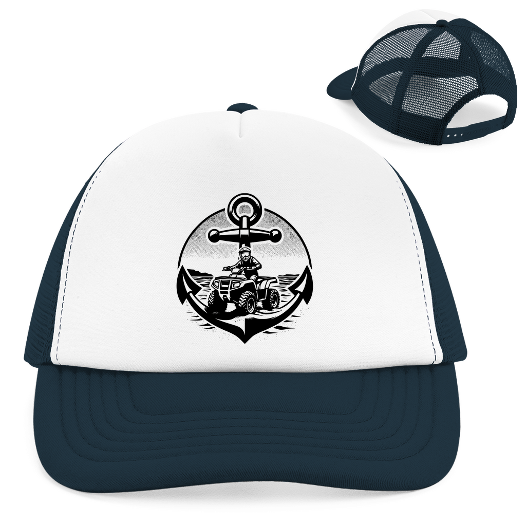 Retro Trucker Cap Quad Anker