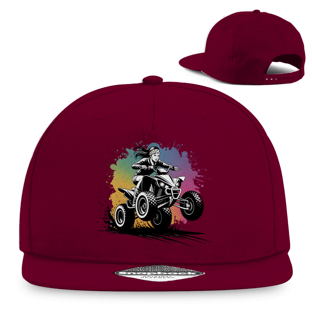Casquette Snapback Rapper Quad