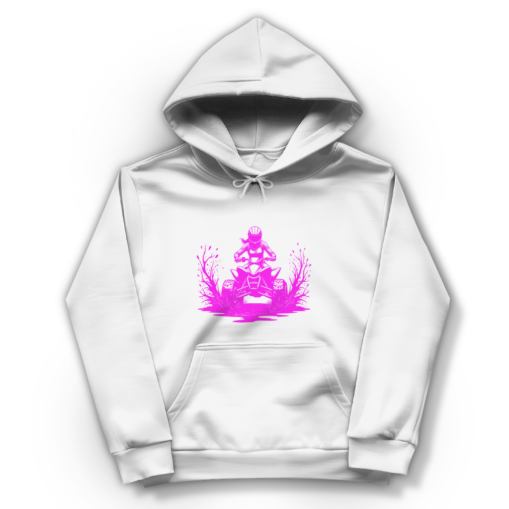 Damen Hoodie Quad