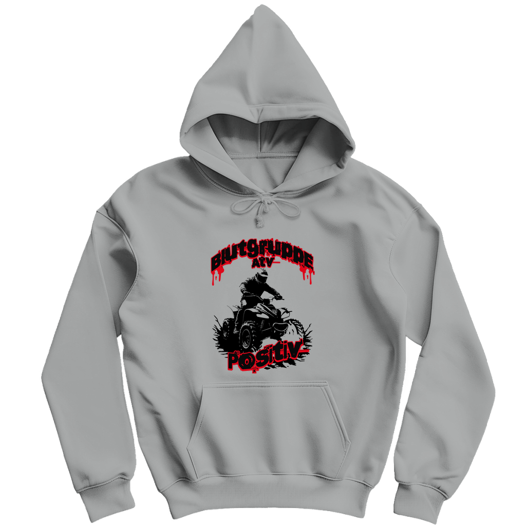 Herren Hoodie Quad Blutgruppe ATV Positiv