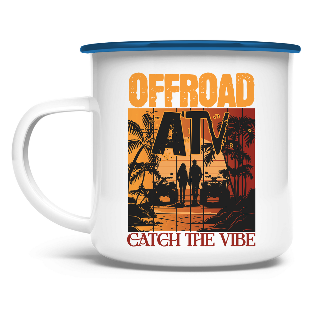 Enamel Mug Quad Offroad
