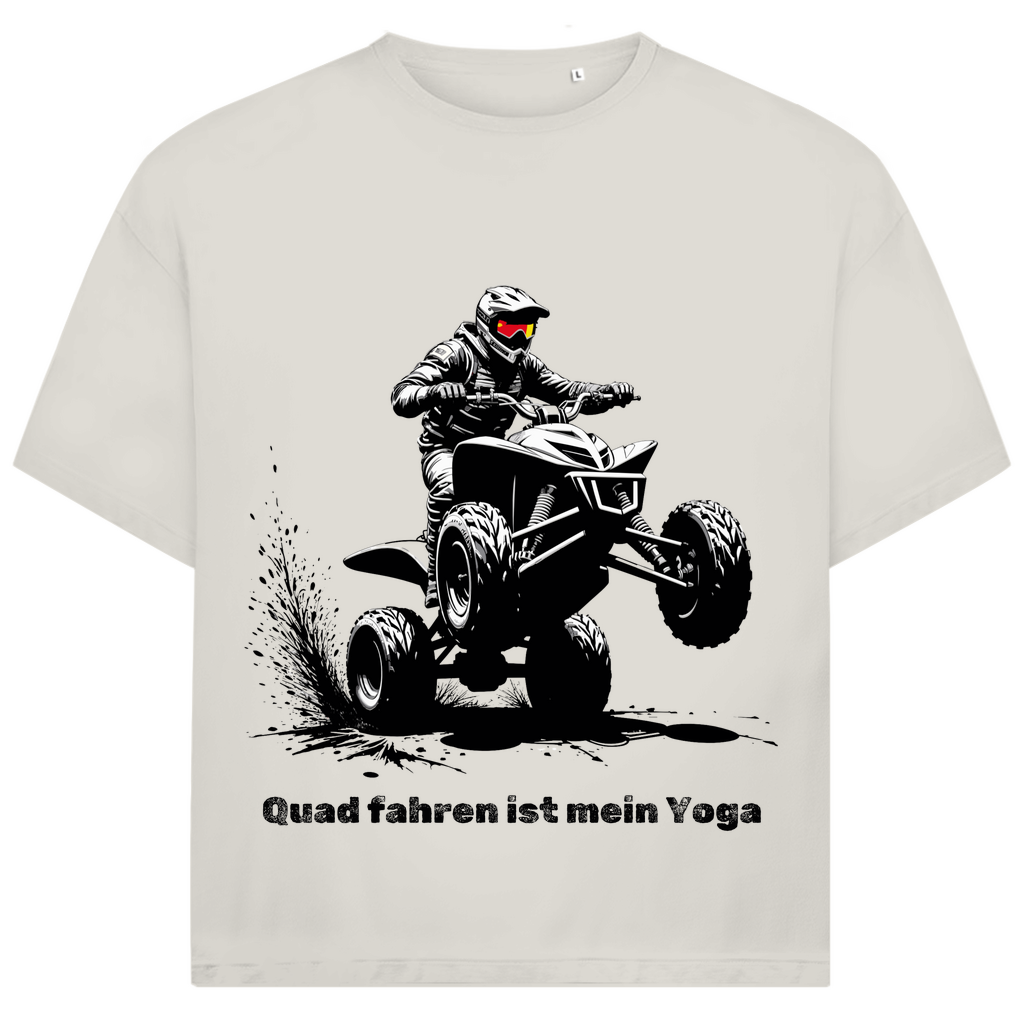 Unisex Jack and Jones Oversize T-Shirt Quad fahren ist mein Yoga