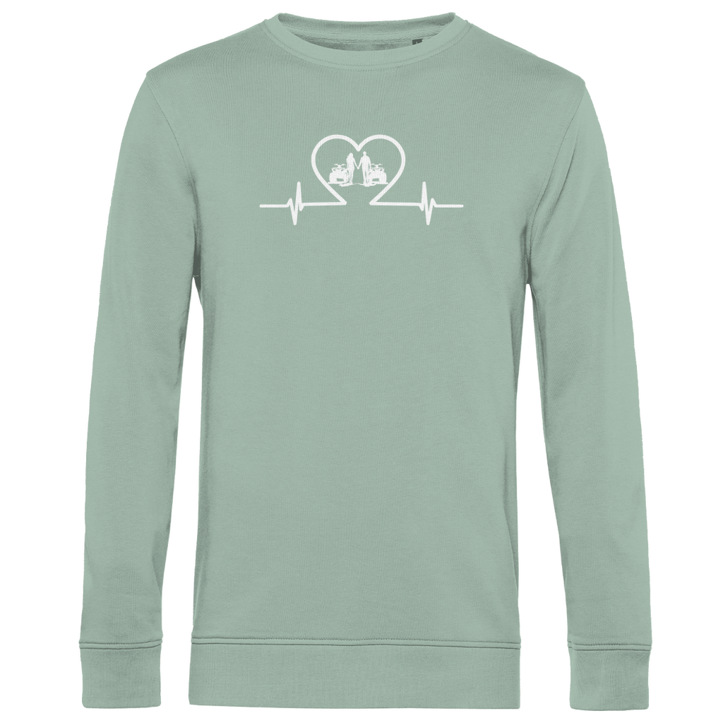 Herren Premium Bio Sweatshirt Quad-Paar Uns hält nichts auf