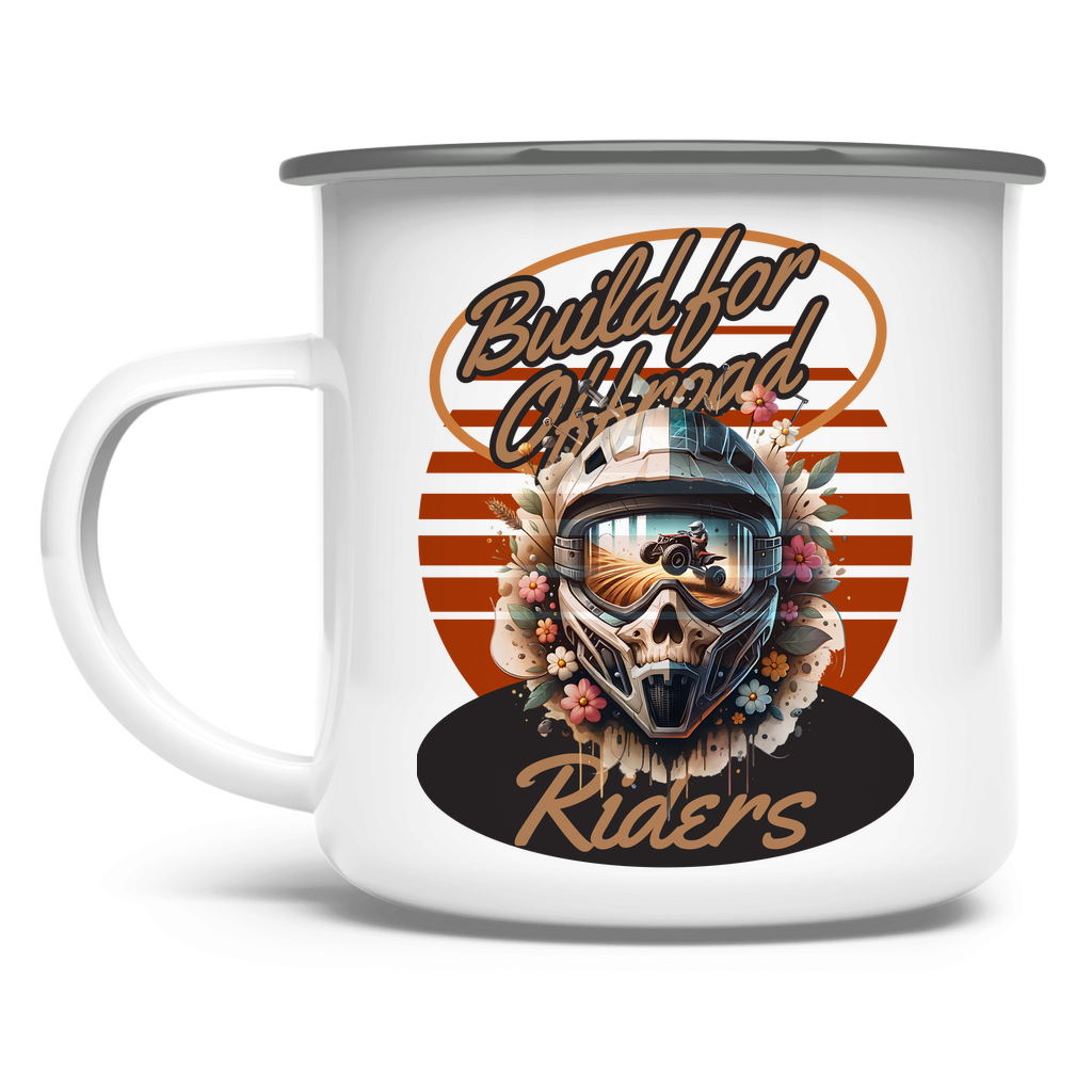 Emaille Tasse Quad Build for Offroad Riders