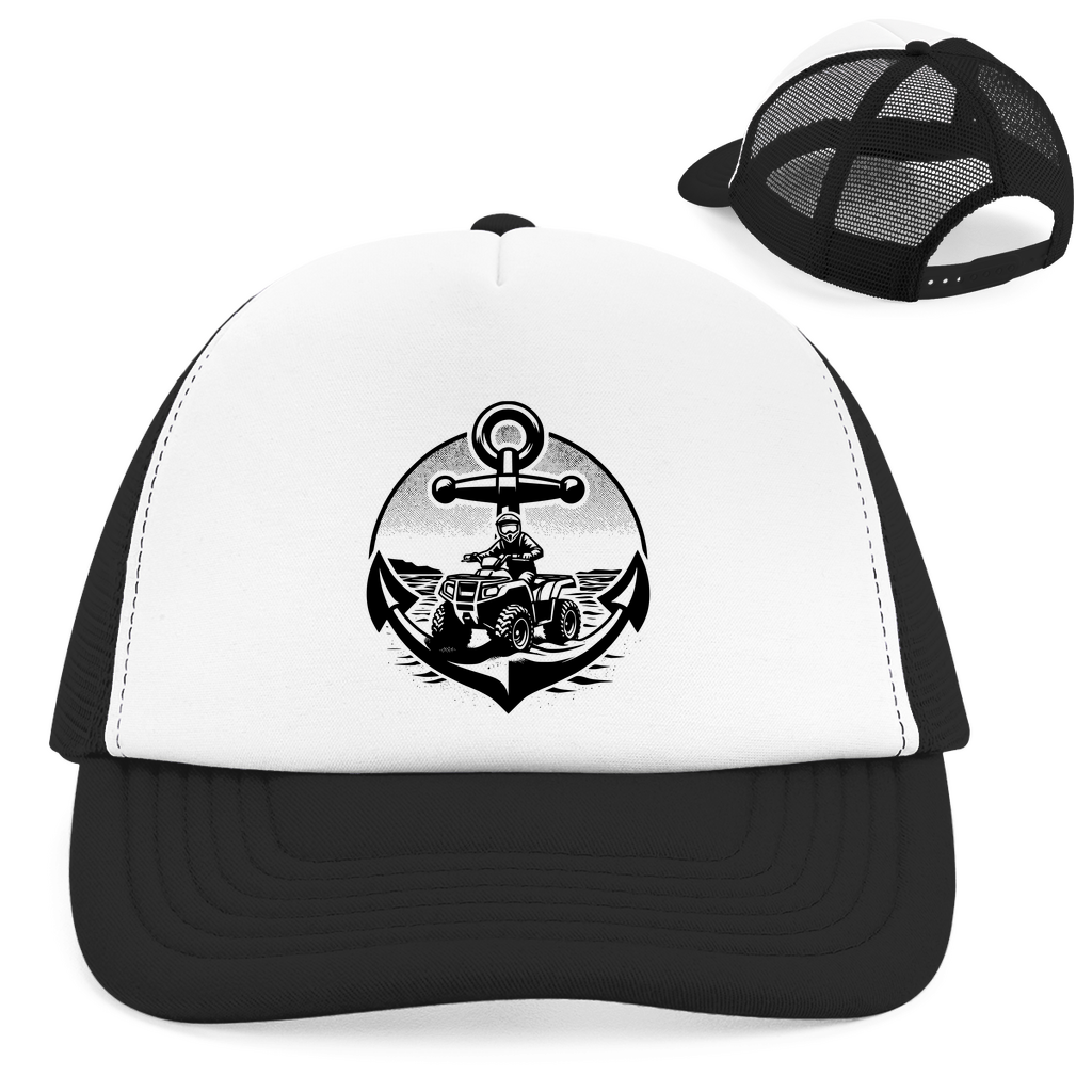 Retro Trucker Cap Quad Anker
