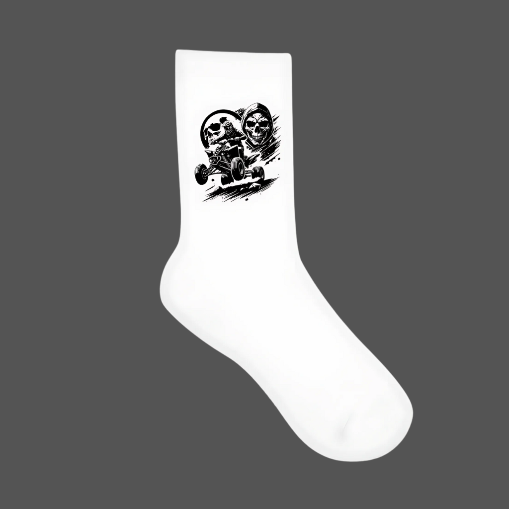 Cotton socks skull