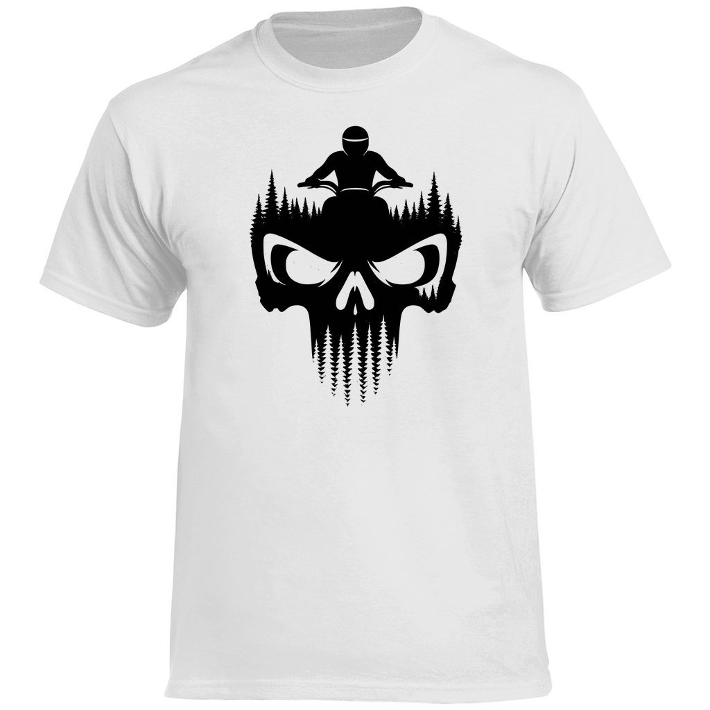 Herren Premium T-Shirt Quad Skull