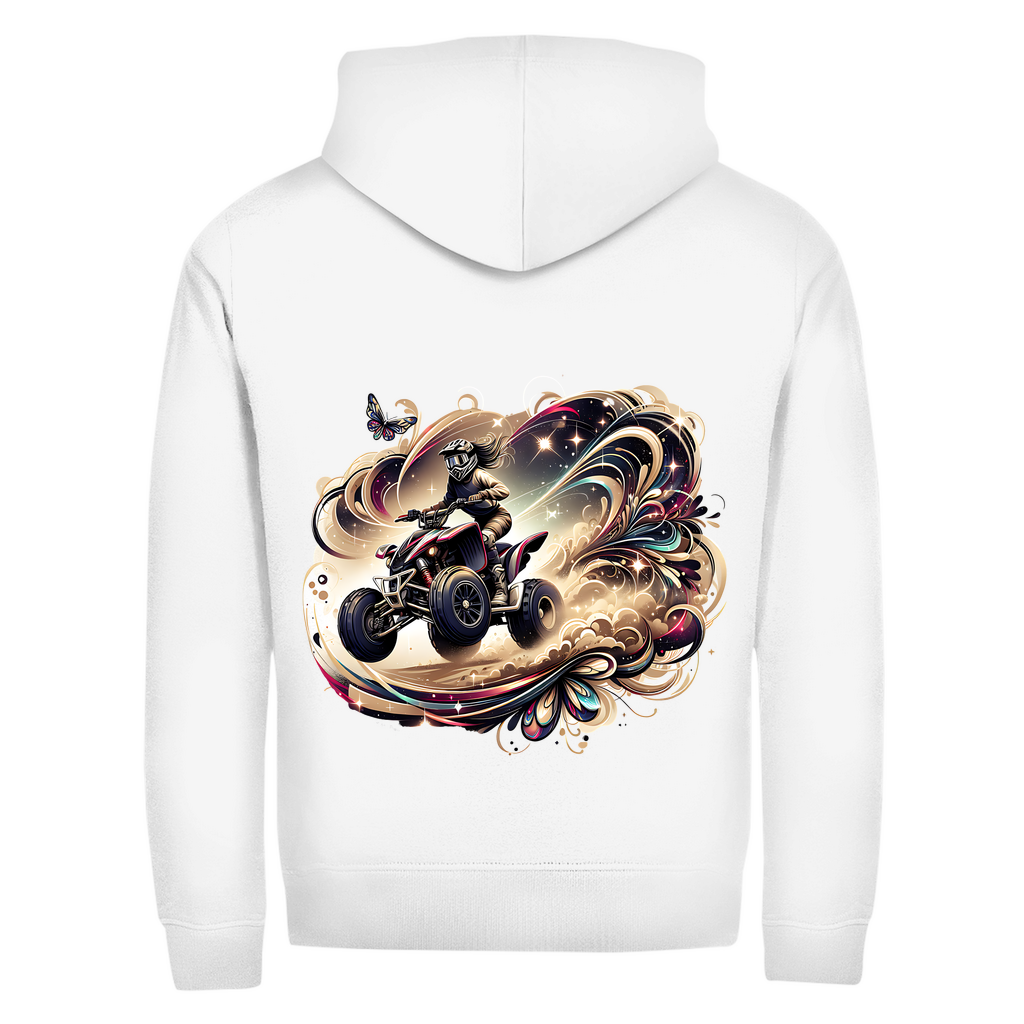 Unisex Zipper Hoodie QuadMagic