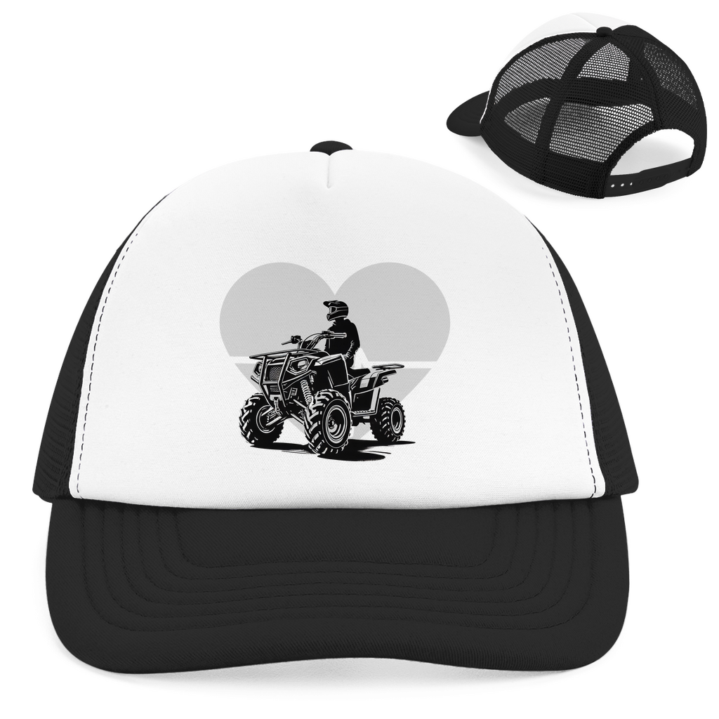 Retro Trucker Cap Quad Herzline