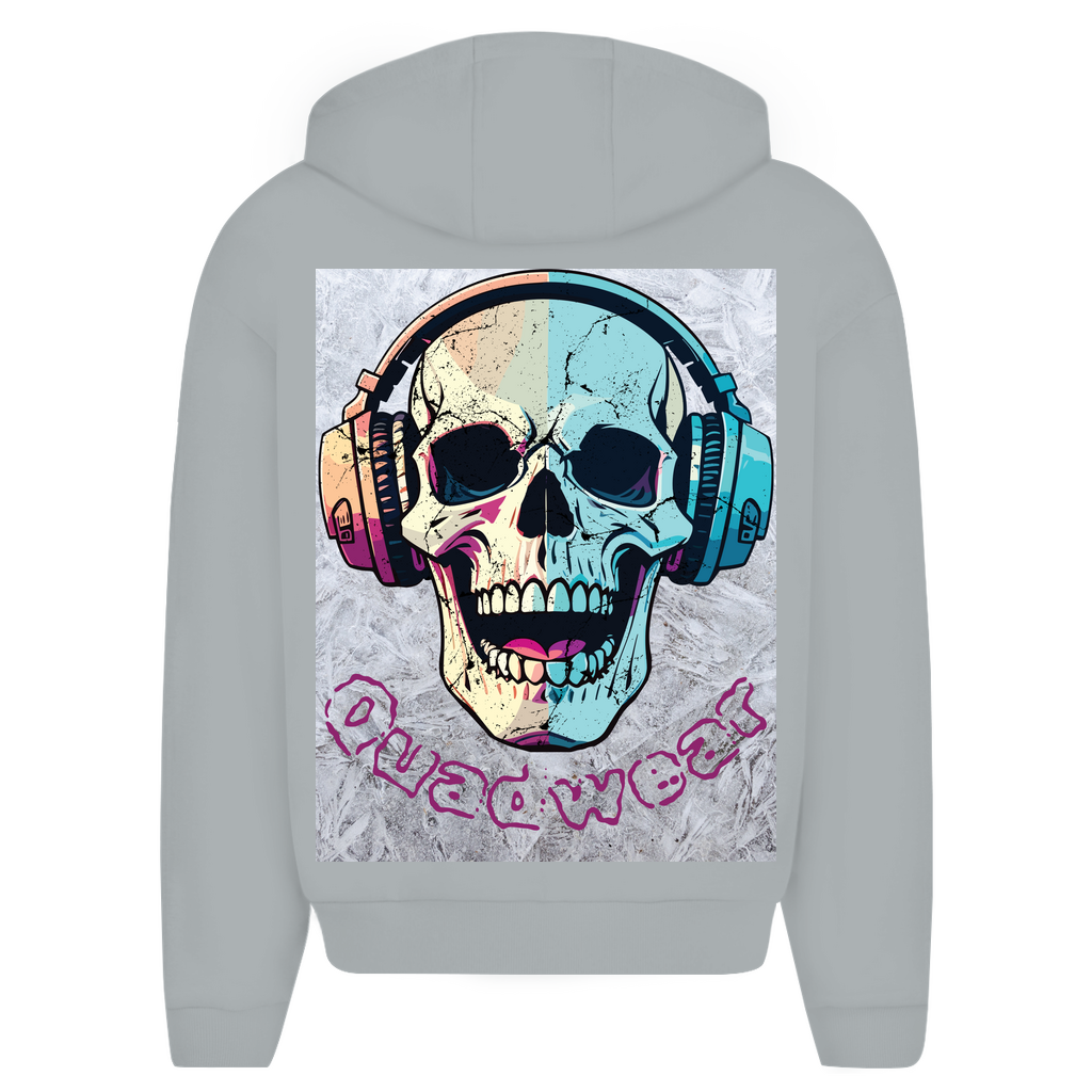 Oversized Zipper Hoodie Quadwear