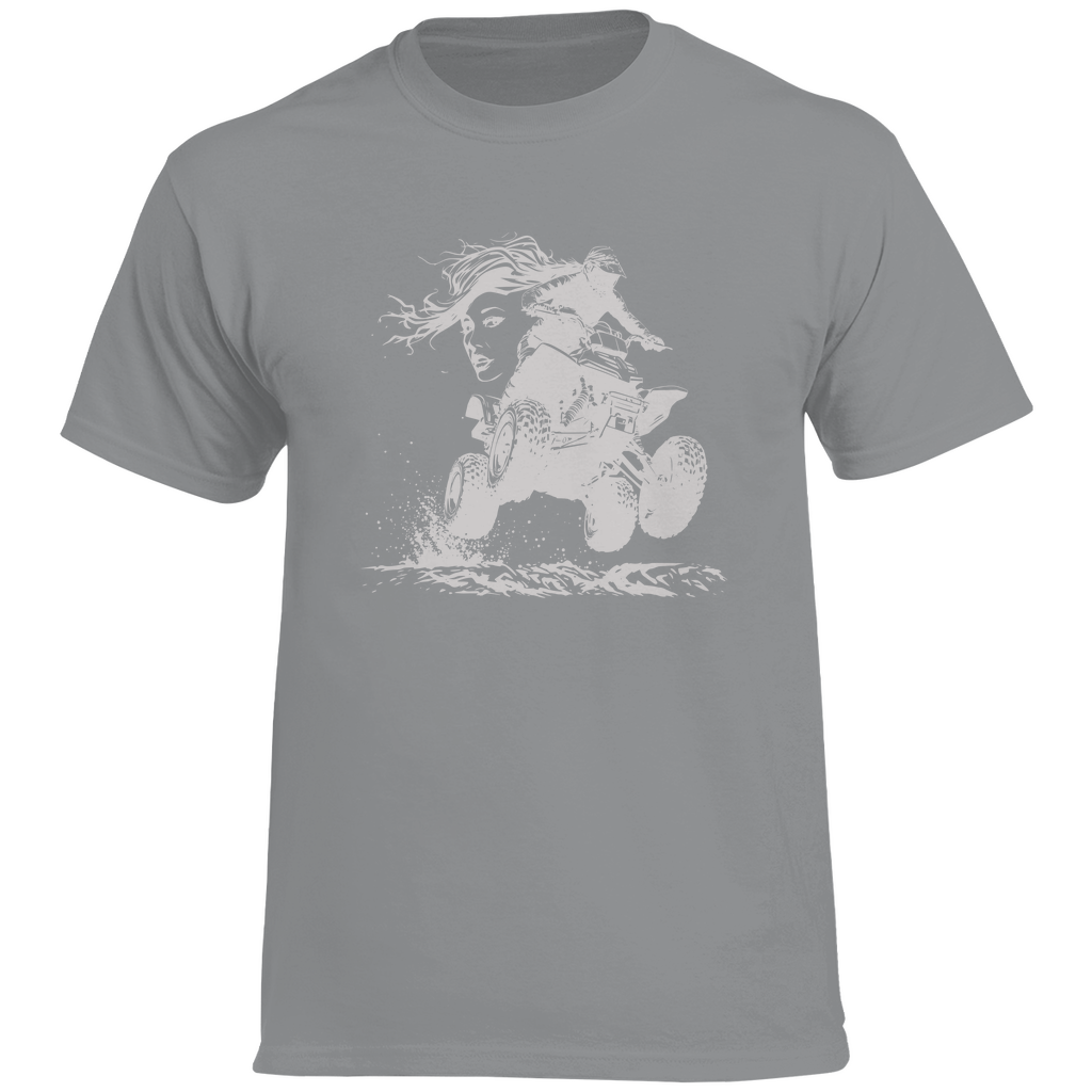 Herren Premium T-Shirt Quad FunLady