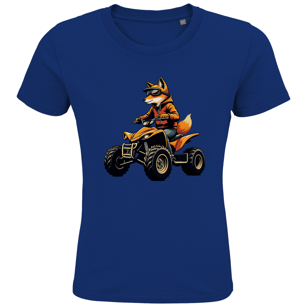Kinder Premium Bio T-Shirt Quad Fuchs