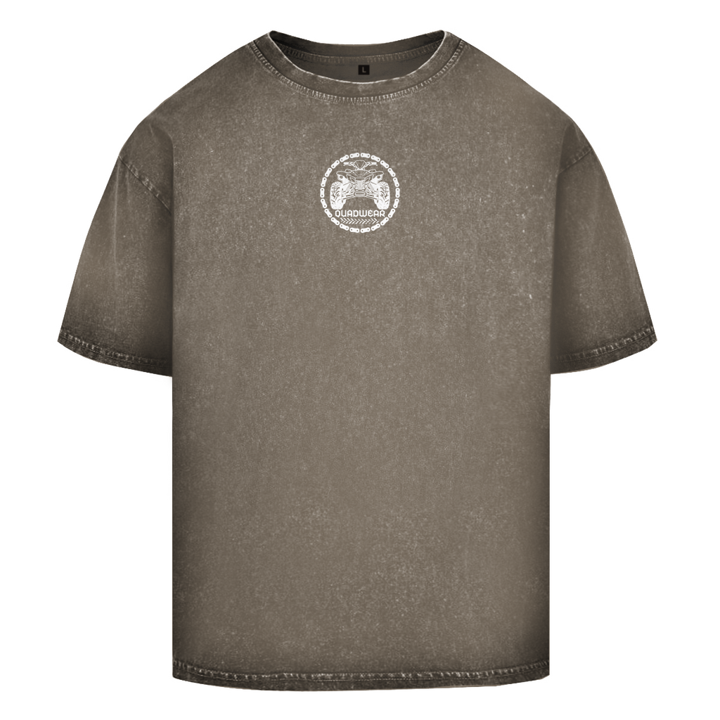 Oversize Washed T-Shirt Quad-Paar Uns hält nichts auf