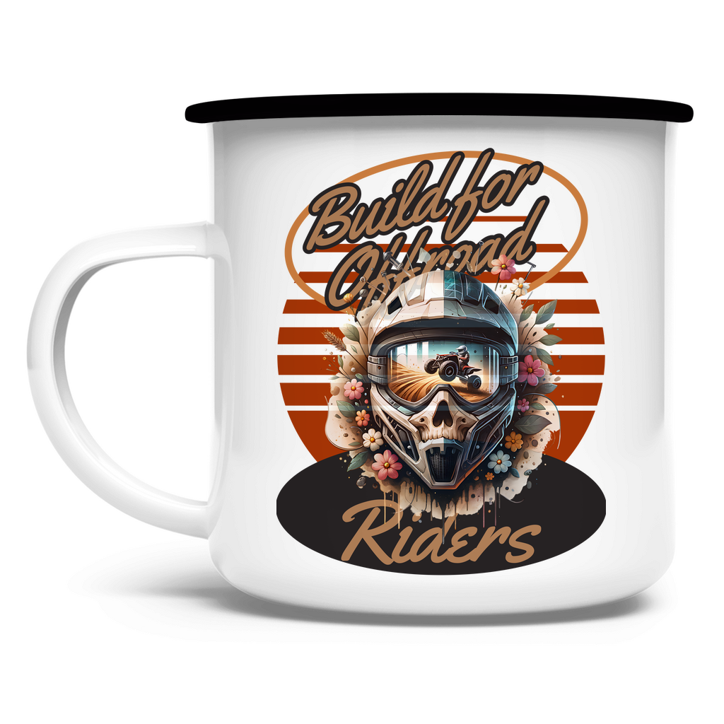 Emaille Tasse Quad Build for Offroad Riders