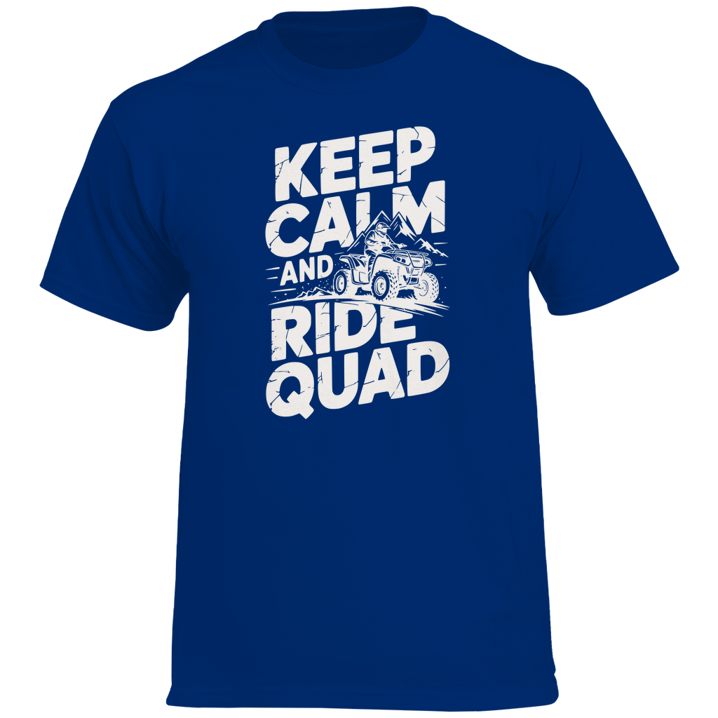 Herren Premium T-Shirt Keep calm and ride Quad