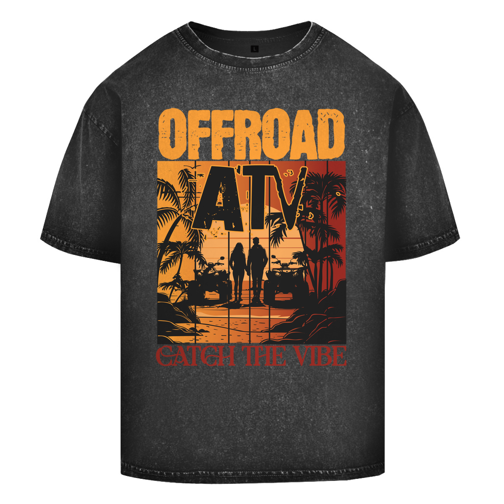 Oversize Washed T-Shirt Quad Offroad