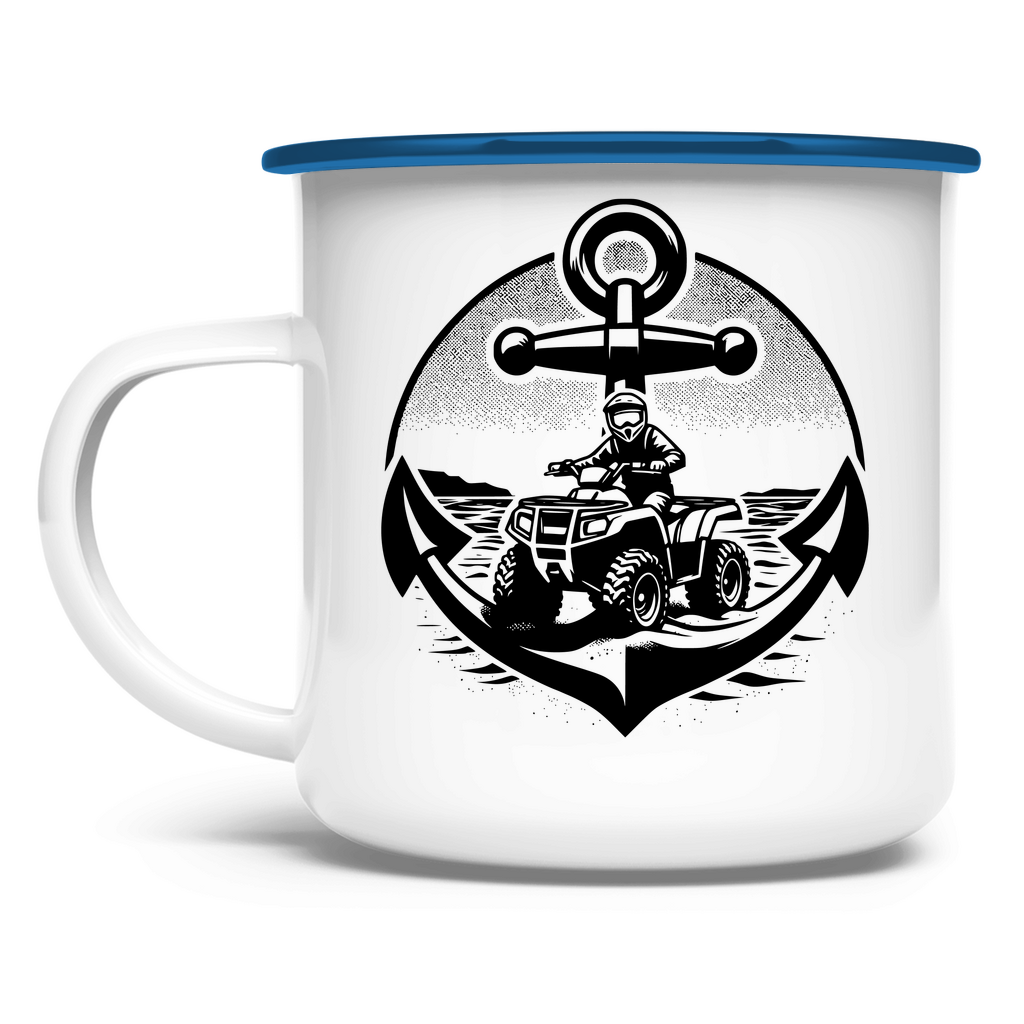 Enamel Mug Quad Anchor