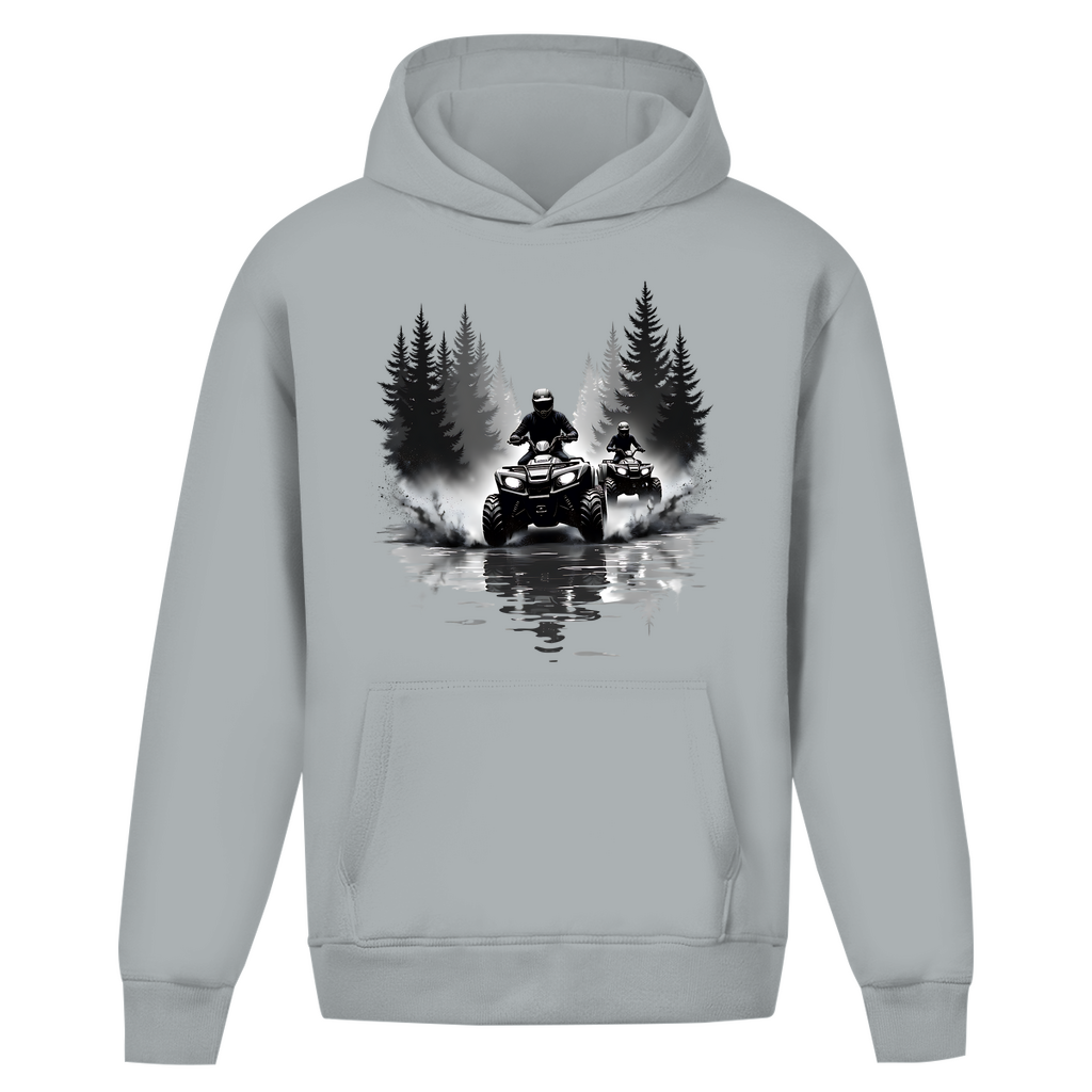 Oversize Hoodie Ohne Kordel Quad Offroad