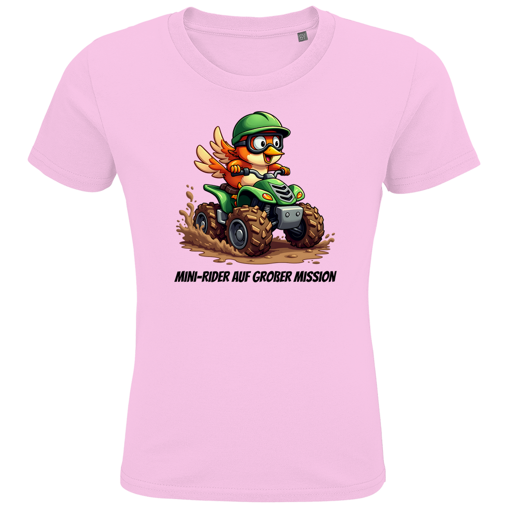 T-shirt bio premium pour enfant Quad Mini Rider