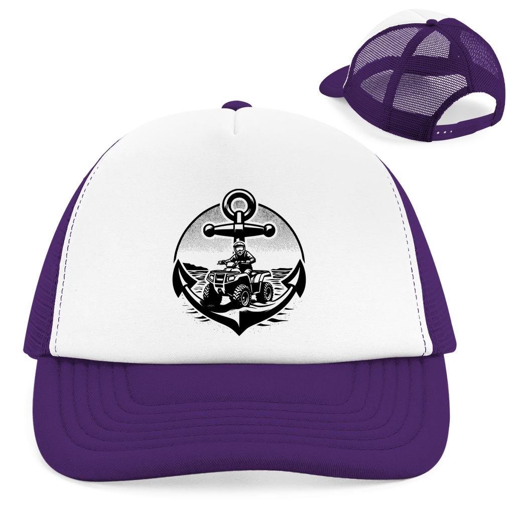 Retro Trucker Cap Quad Anker