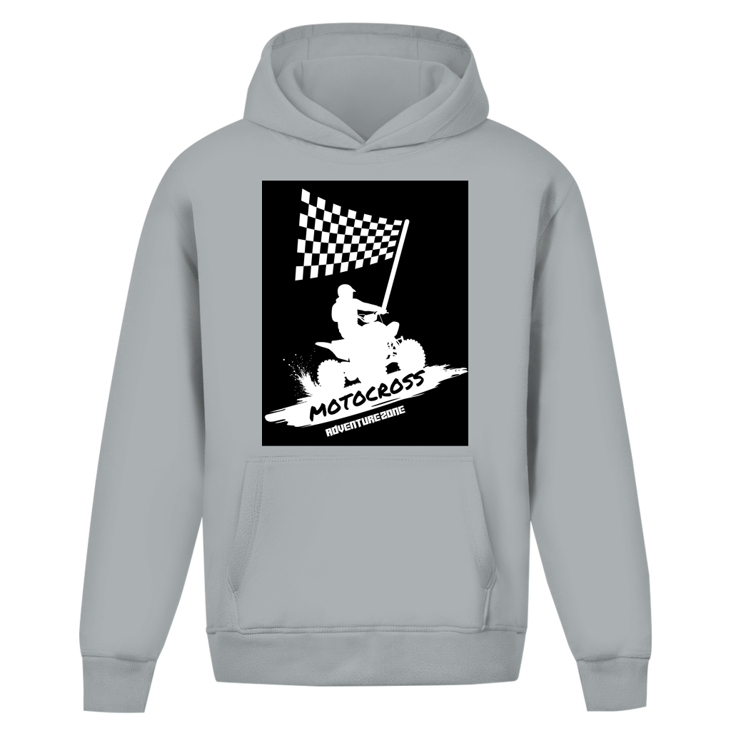 Oversize Hoodie Ohne Kordel Quad Motocross
