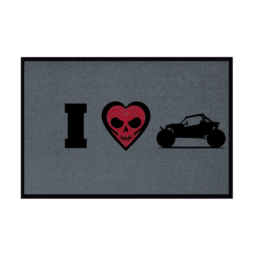 Fußmatte mit Gummirand I Love Buggy