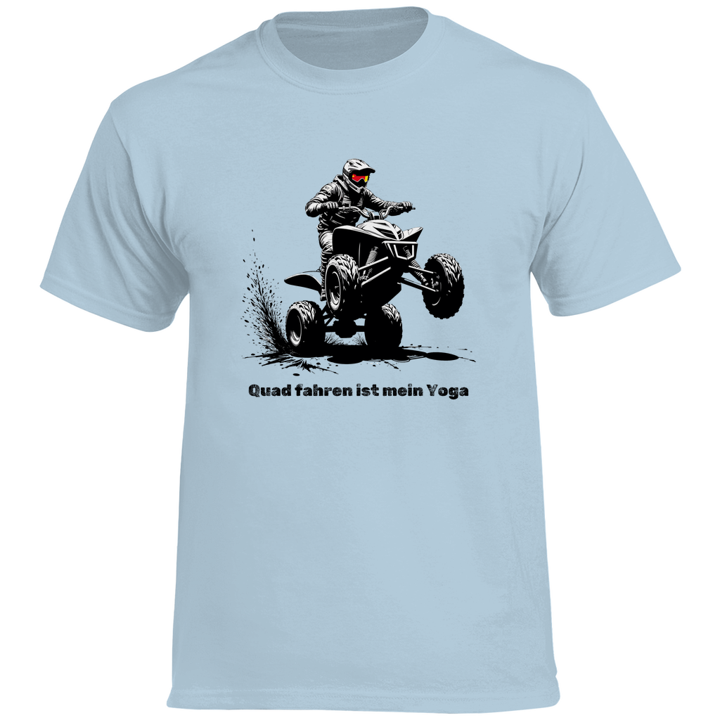 Herren Premium T-Shirt Quad fahren ist mein Yoga