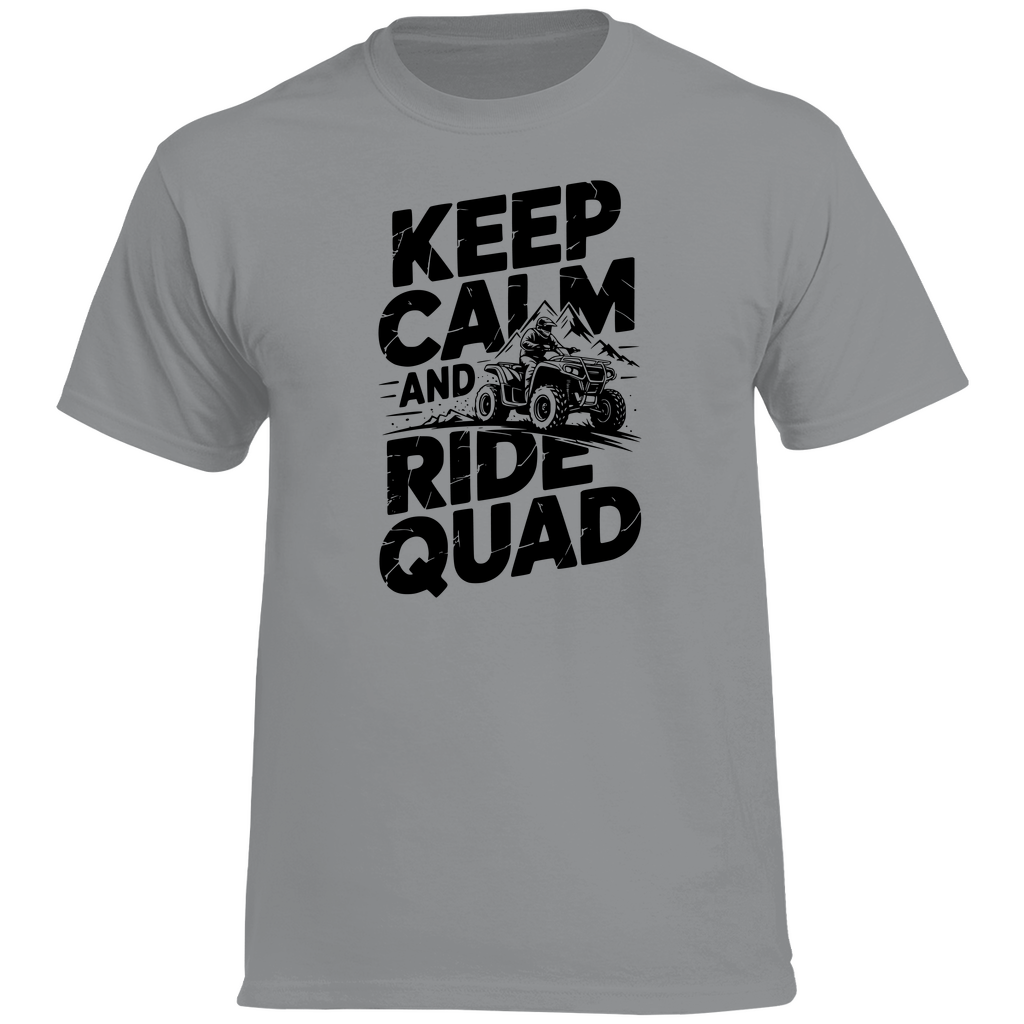 Herren Premium T-Shirt Keep calm and ride Quad