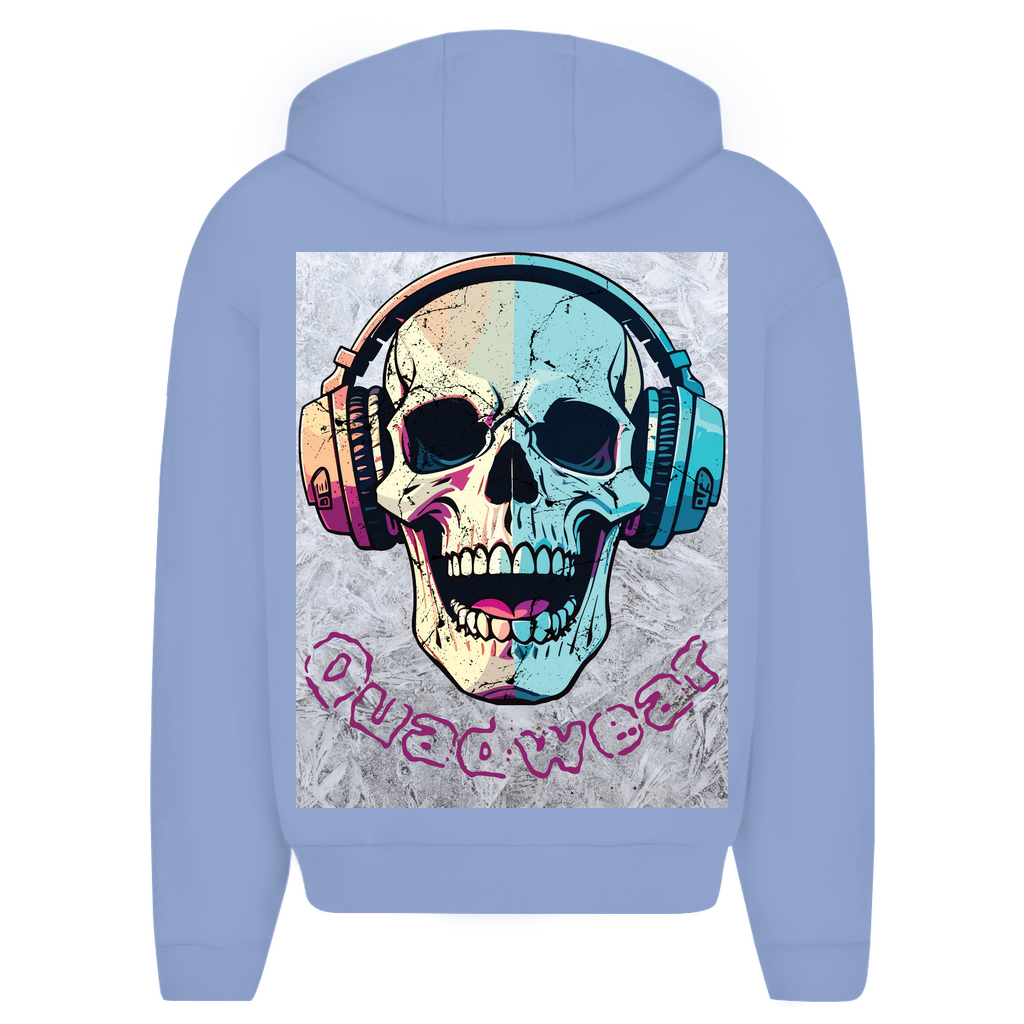 Oversized Zipper Hoodie Quadwear