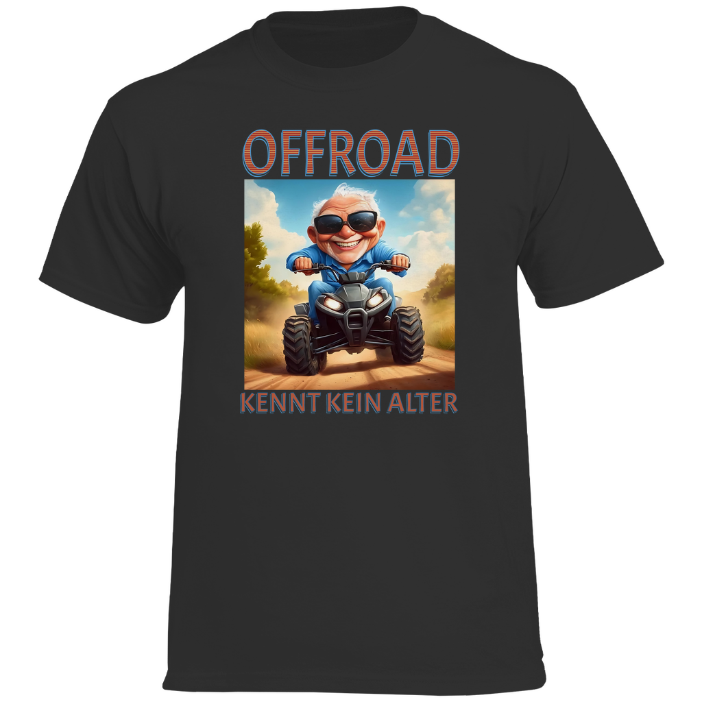 Herren Premium T-Shirt Quad Offroad kennt kein Alter