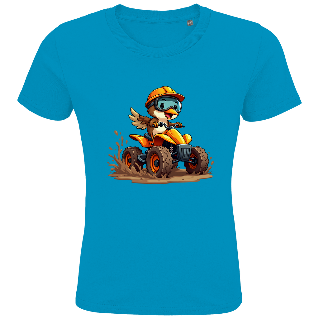 Kinder Premium Bio T-Shirt Quad Spatz
