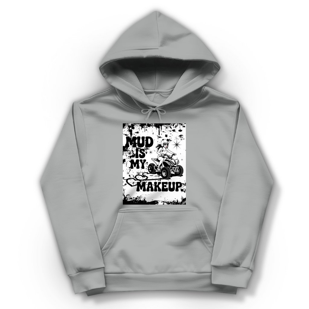 Damen Hoodie Quad Mud is my Make up