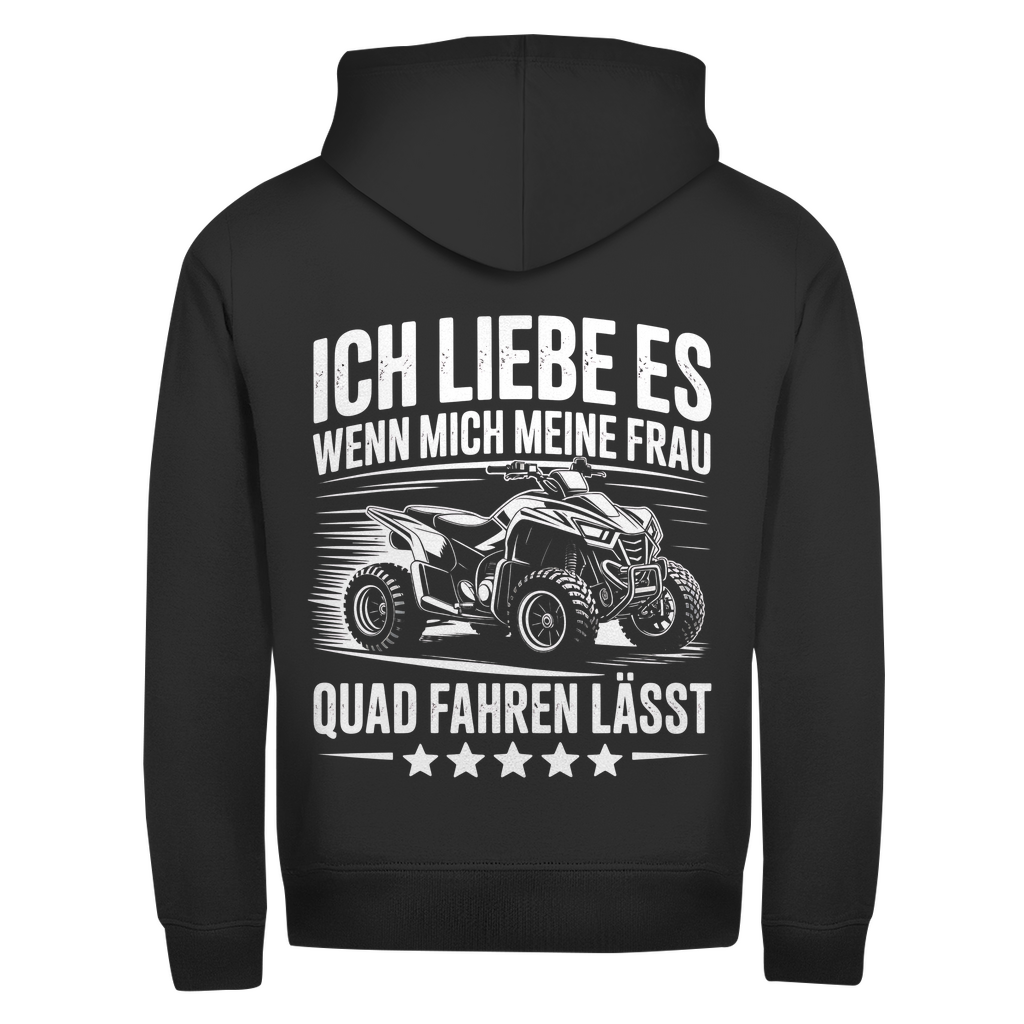 Unisex Zipper Hoodie Ich Liebe es