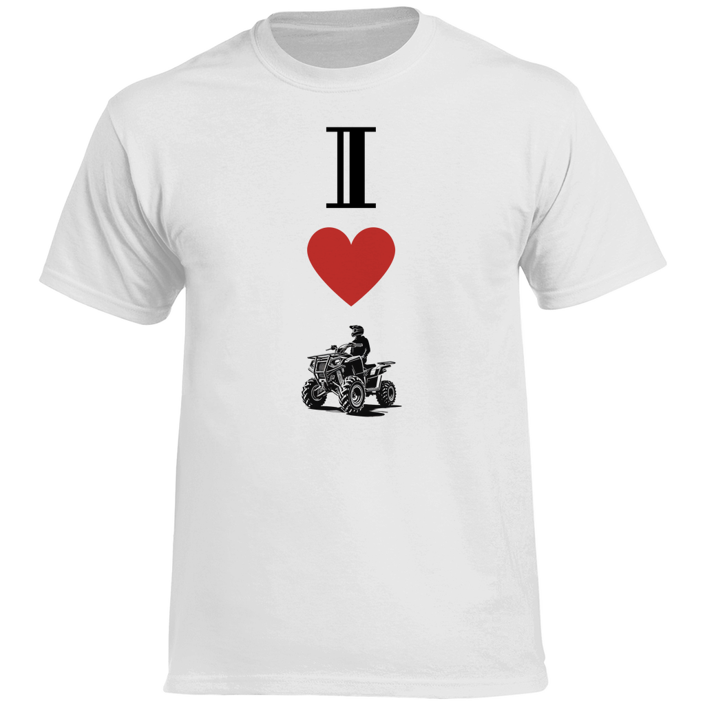 Men's Premium T-Shirt I Love Quad