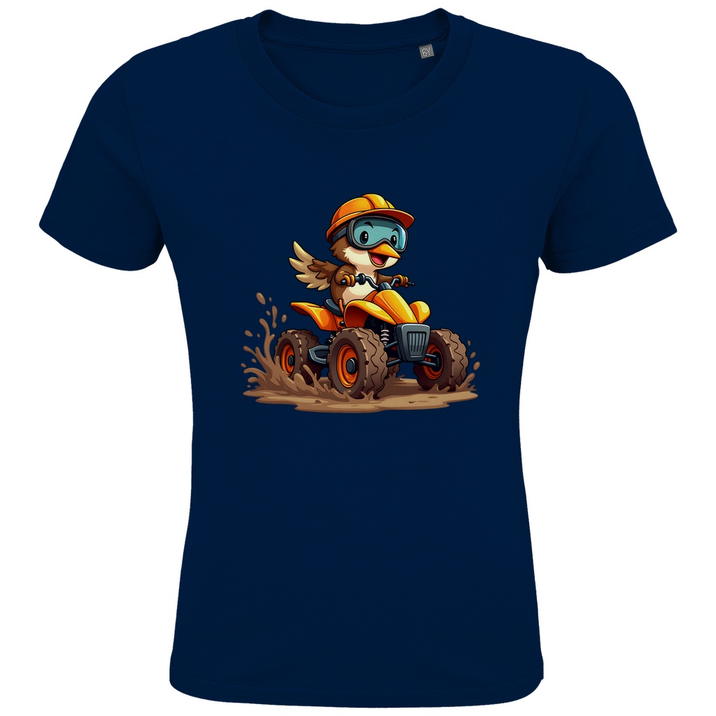 Kinder Premium Bio T-Shirt Quad Spatz