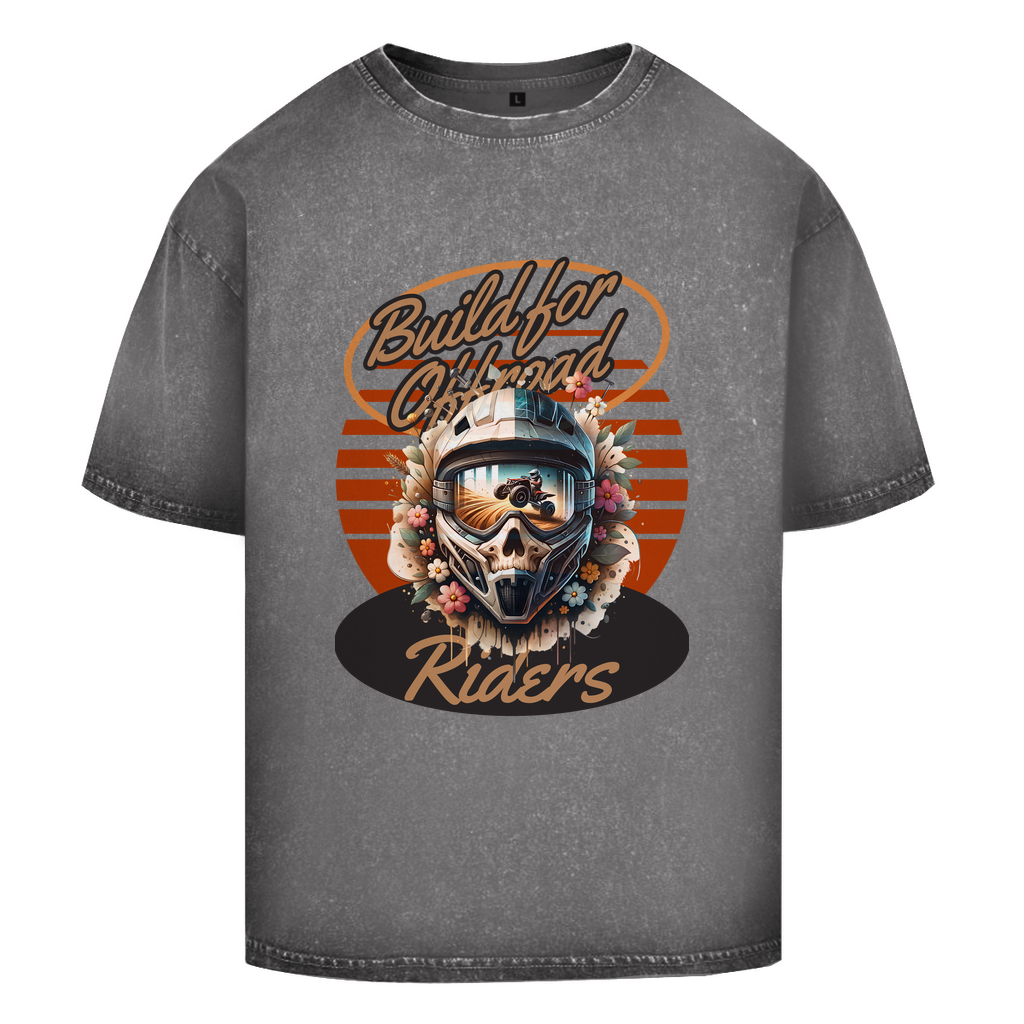 Oversize Washed T-Shirt Quad Build for Offroad Riders