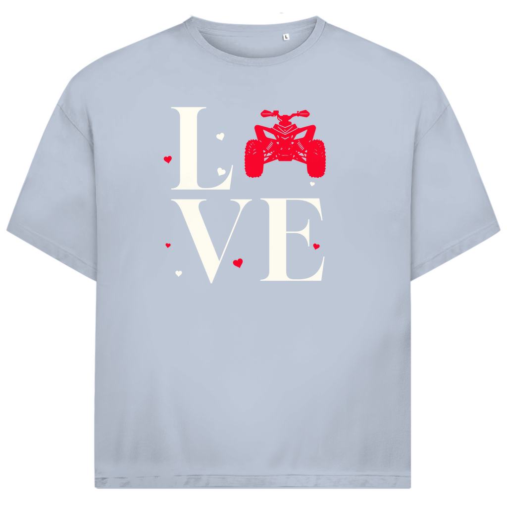 Unisex Jack and Jones Oversize T-Shirt Love Quad