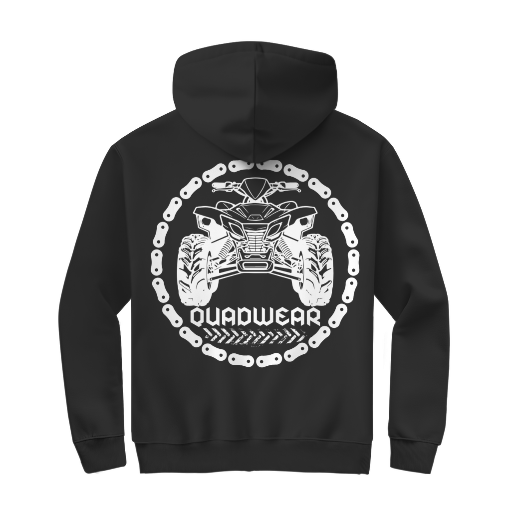 Unisex Zipper Hoodie Quadwear