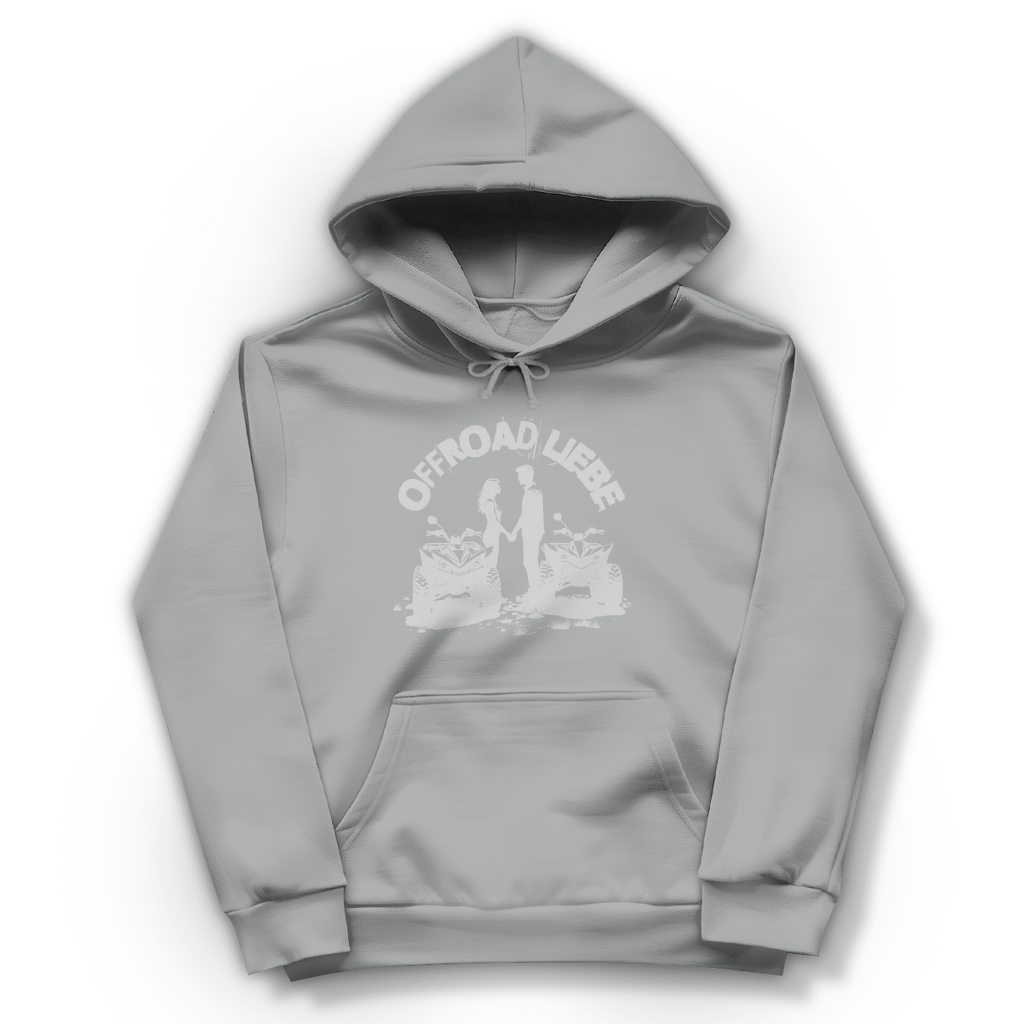 Sweat à capuche pour femme Quad Offroad Love