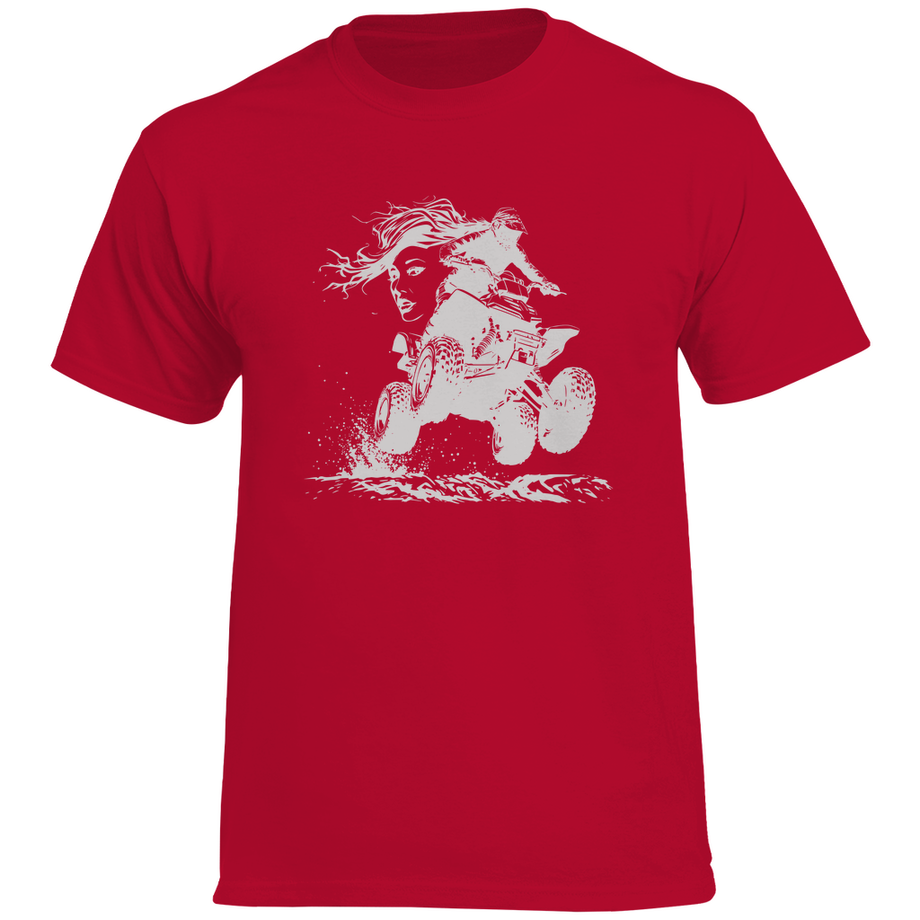 Herren Premium T-Shirt Quad FunLady