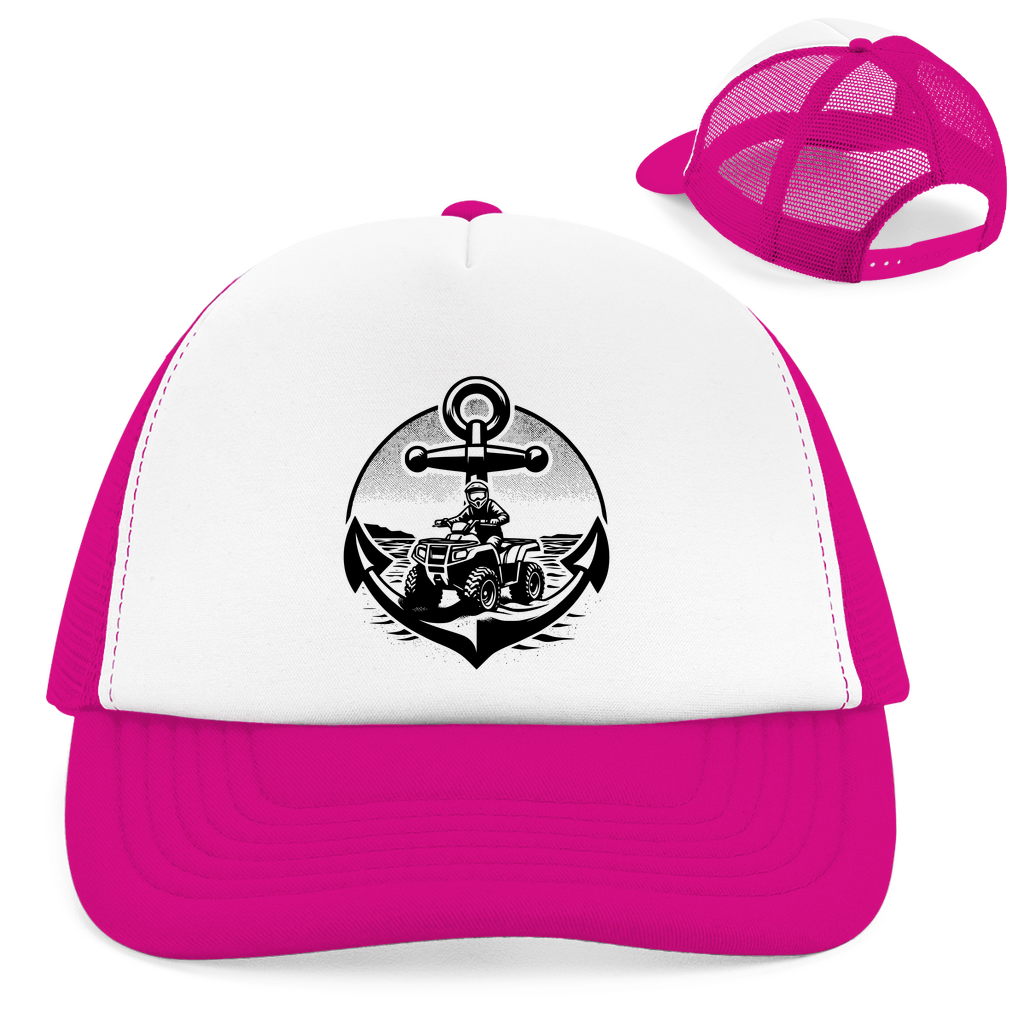 Retro Trucker Cap Quad Anker