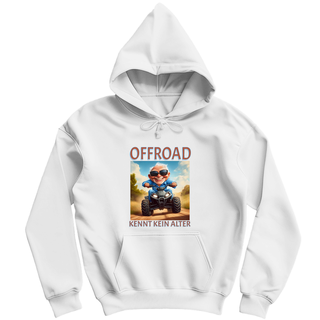 Herren Hoodie Quad Offroad kennt kein Alter