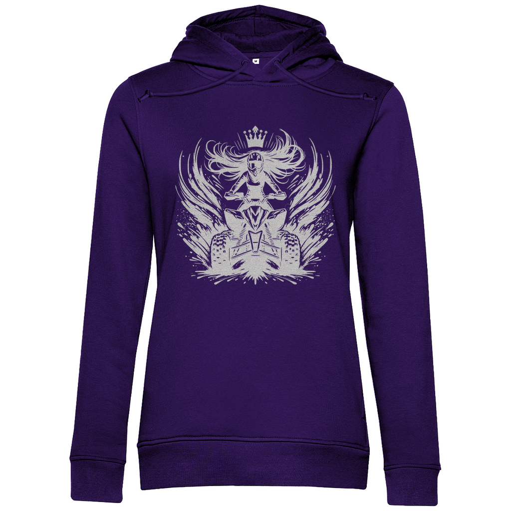 Damen Premium Bio Hoodie Quad Princess