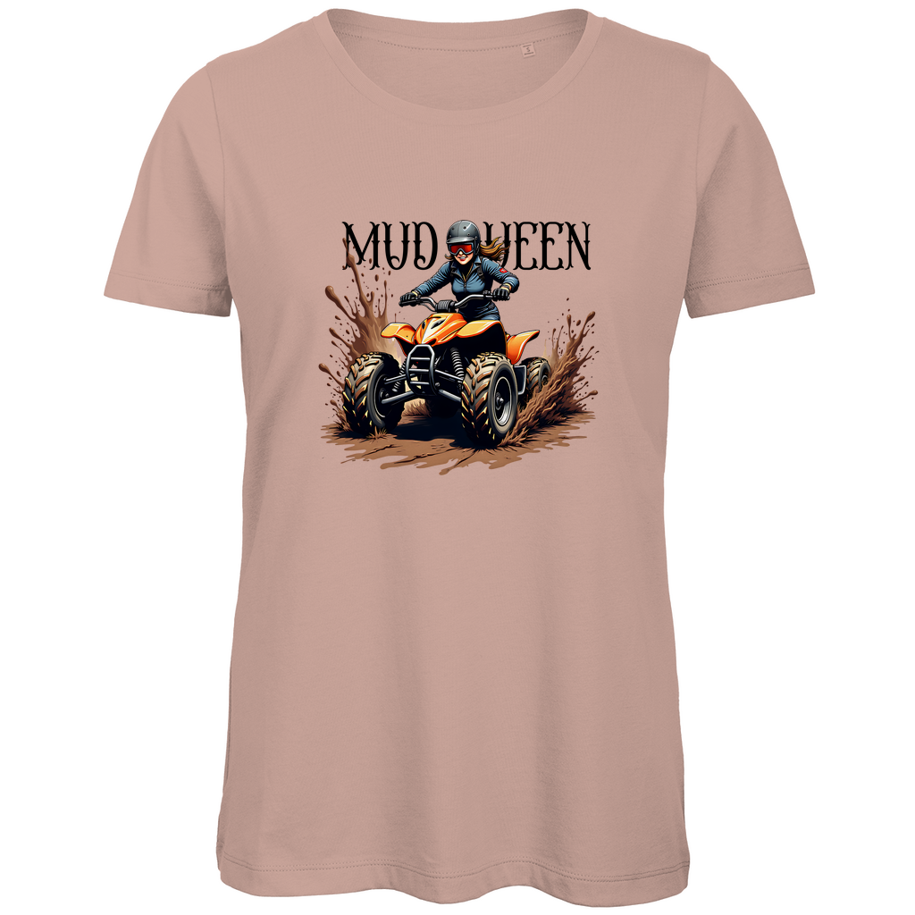 T-shirt bio premium pour femme Quad MudQueen