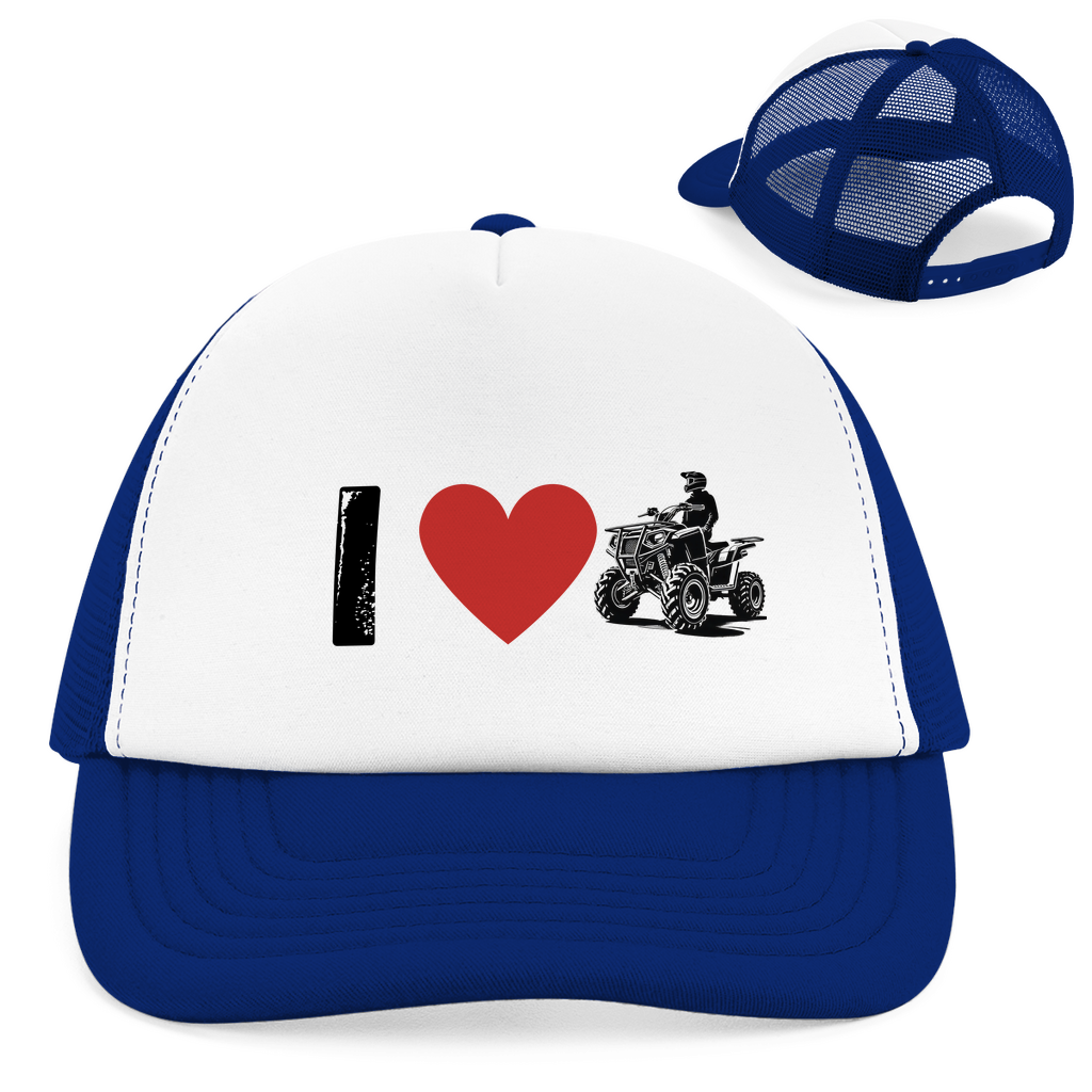 Retro Trucker Cap I Love Quad