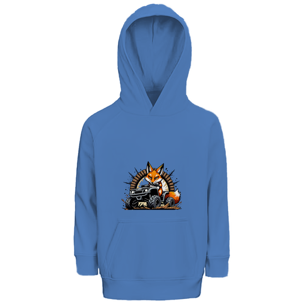 Kinder Premium Bio Hoodie Quad OffroadFuchs