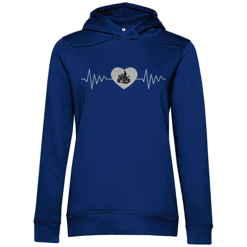 Sweat à capuche bio premium pour femme Quad Herzline