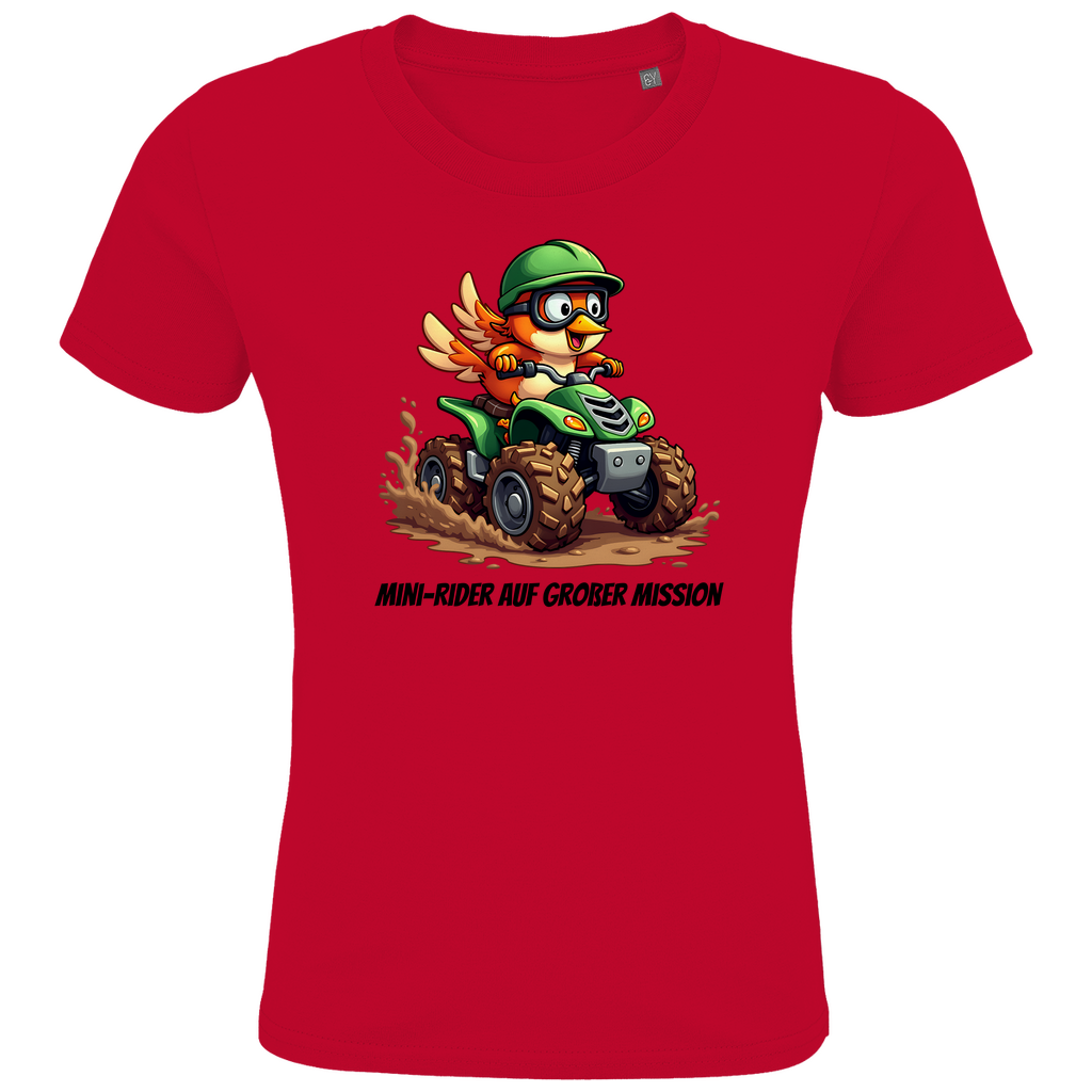 T-shirt bio premium pour enfant Quad Mini Rider