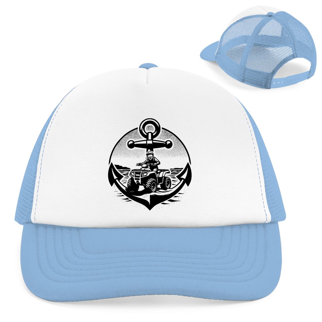 Retro Trucker Cap Quad Anker